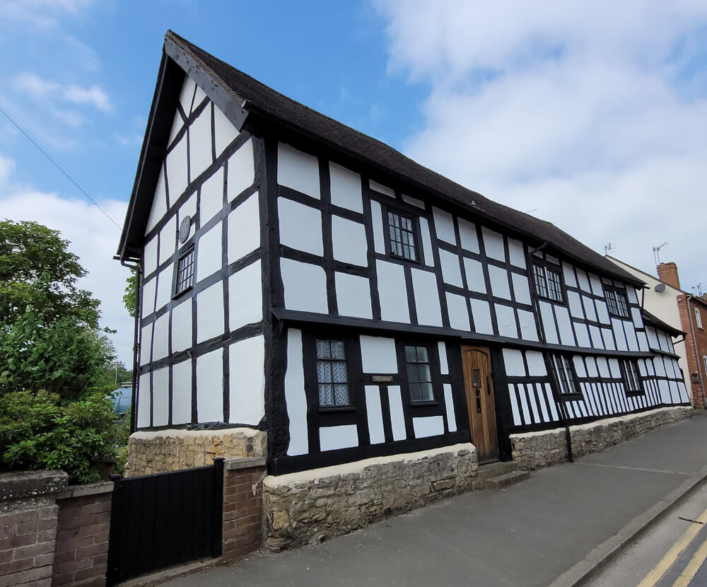 The Almonry restoration in Worcestershire street view