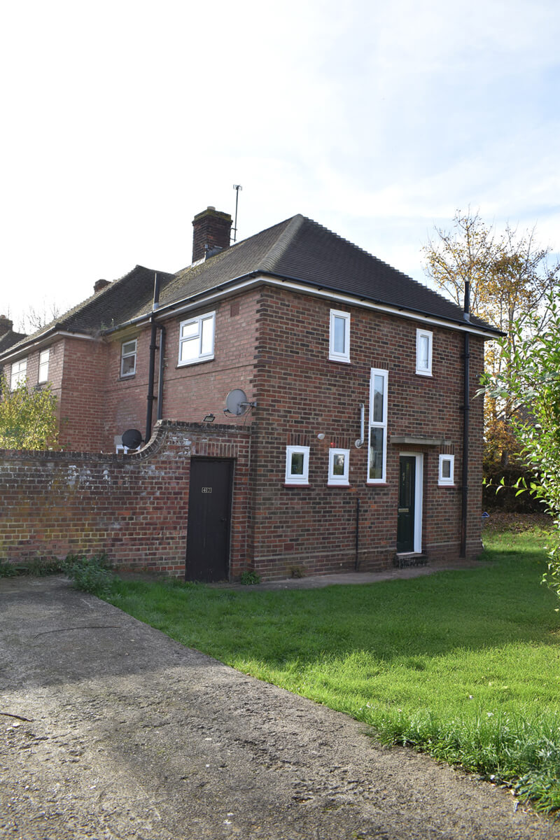 Municipal house surveys by David Simmonds in Evesham, Worcestershire